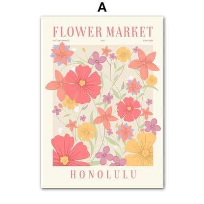 Nordic Poster - Bliss Flower Market